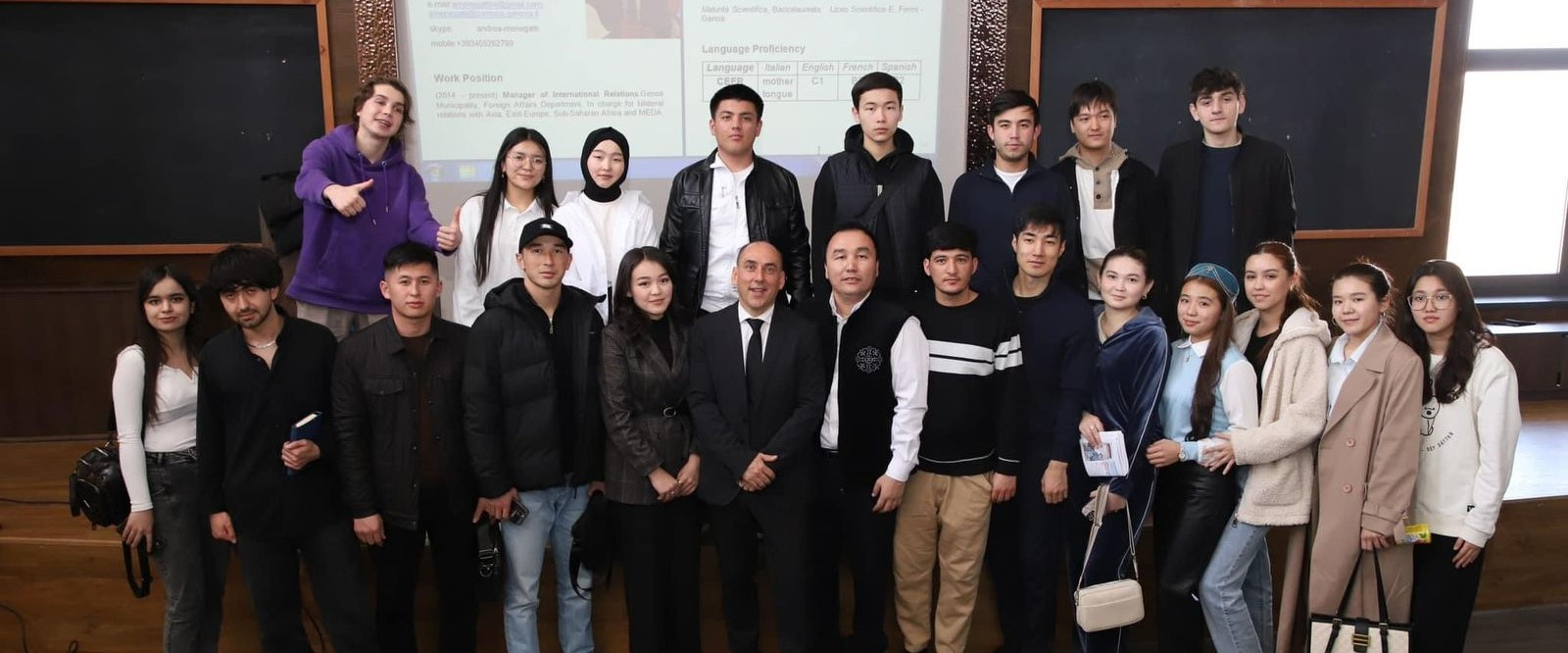 'Genç Diplomatlar için Seminer' Projesi Kapsamında İtalyan Akademisyen Prof. Dr. Andrea Menegatti Tarafından Seminer Düzenlendi